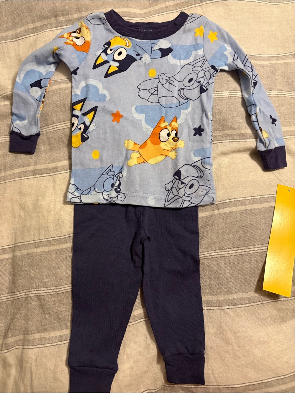 Bluey 12M Long Sleeve Pajama Set NWT
